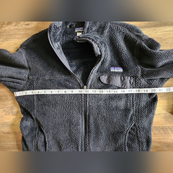 Patagonia Women's Fleece Full Zip Black Medium - Picture 5 of 5